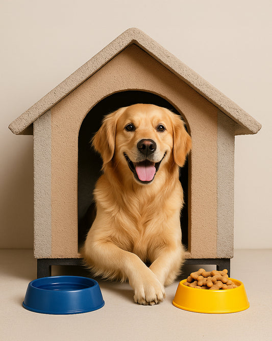 Mars Hafif Beton Köpek Kulübesi