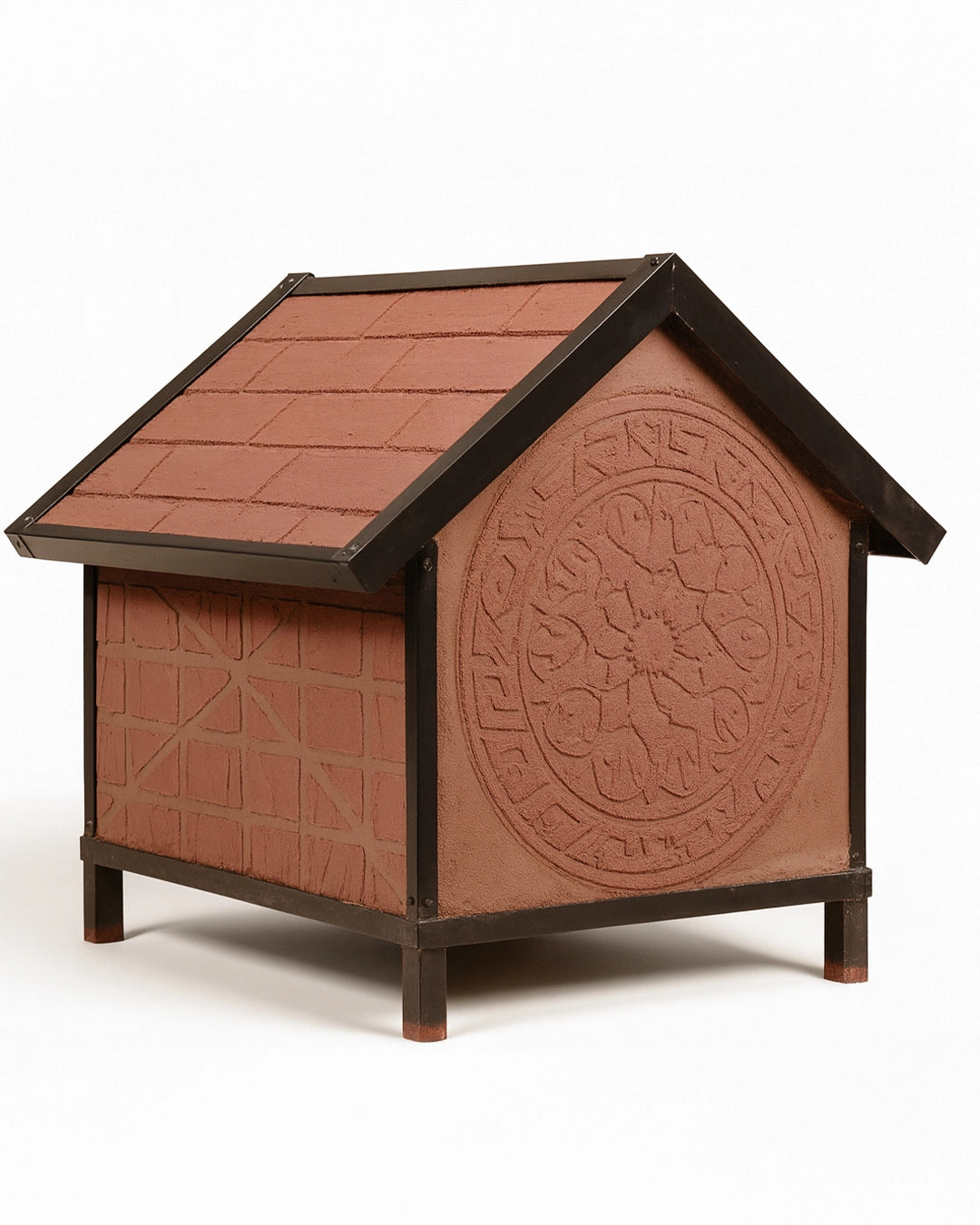 Mars L Orta Irk Hafif Beton Köpek Kulübesi – Premium Koku Yapmaz, Parazit Barındırmaz, Doğal İzolasyonlu