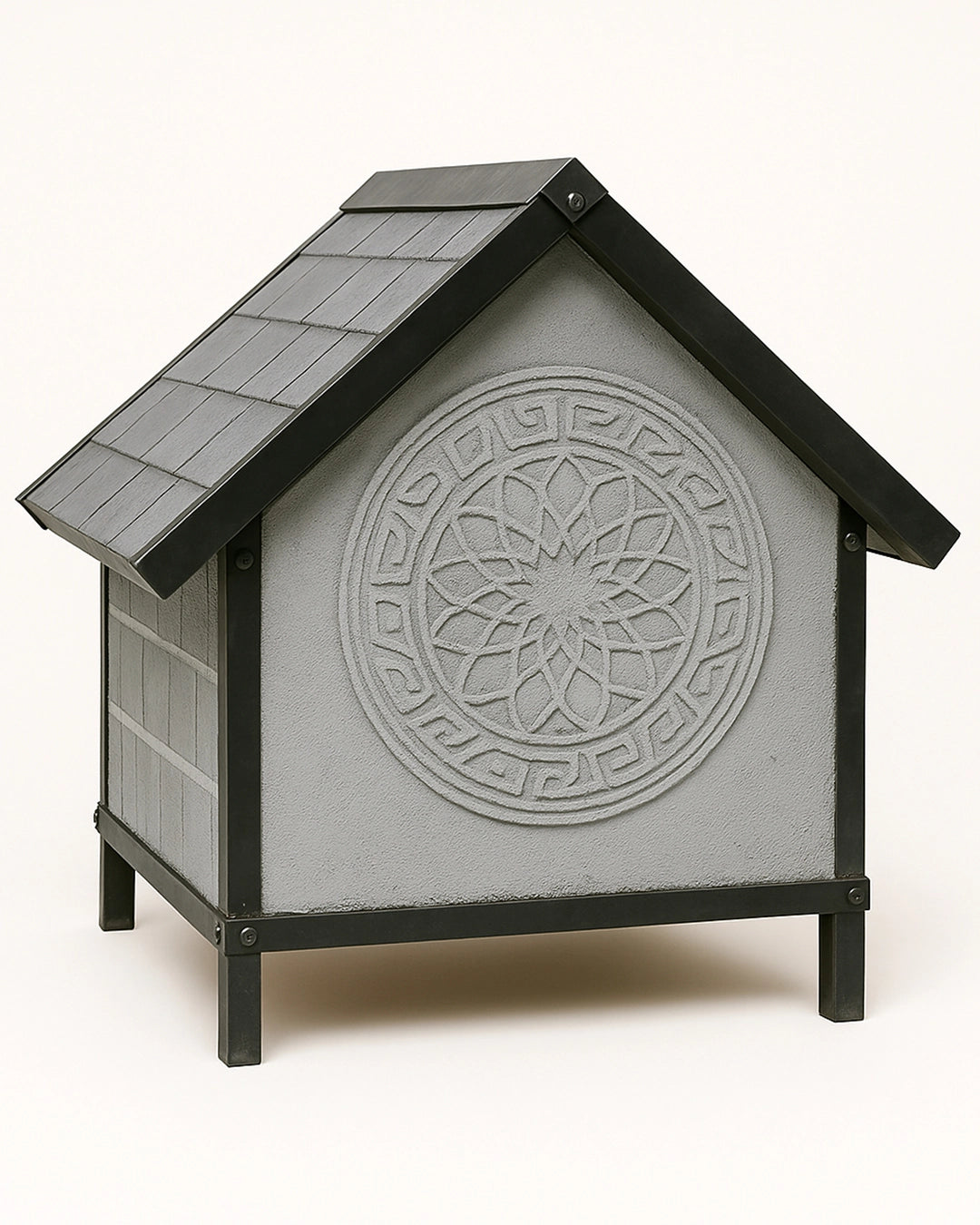 Merkür Small Küçük Irk Hafif Beton Köpek Kulübesi – Premium Koku Yapmaz, Parazit Barındırmaz, Doğal İzolasyonlu