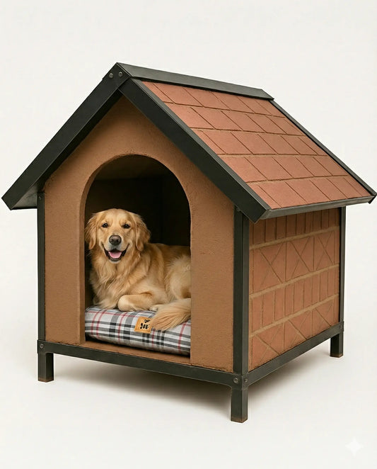 Hafif Beton Premium  Köpek Kulübesi – Küçük Irk Mars Dizayn