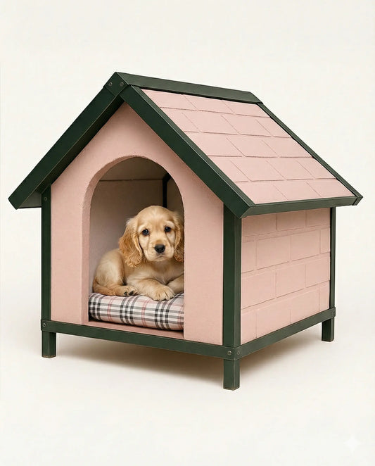 Hafif Beton Premium  Köpek Kulübesi – Küçük Irk Venüs Dizayn