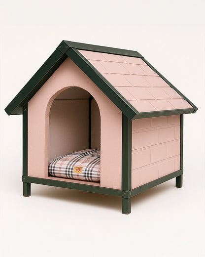 Venüs Small Küçük Irk Hafif Beton Köpek Kulübesi – Premium Koku Yapmaz, Parazit Barındırmaz, Doğal İzolasyonlu