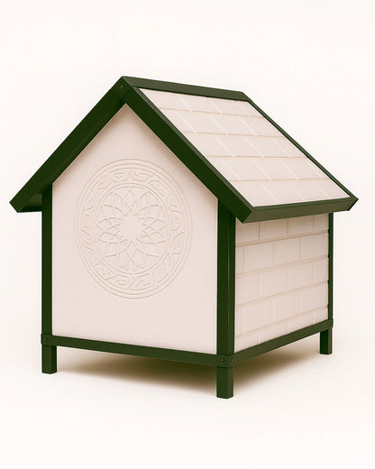 Venüs Small Küçük Irk Hafif Beton Köpek Kulübesi – Premium Koku Yapmaz, Parazit Barındırmaz, Doğal İzolasyonlu